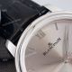 Fake Blancpain Villeret Gray Face 40MM Watch With Roman Markers Leather Band (4)_th.JPG